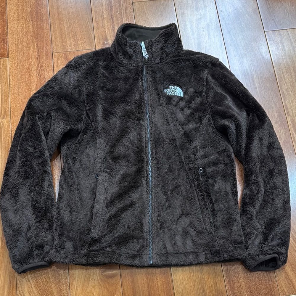 The North Face Women’s Brown Furry Osito Full Zip Jacket size M‎